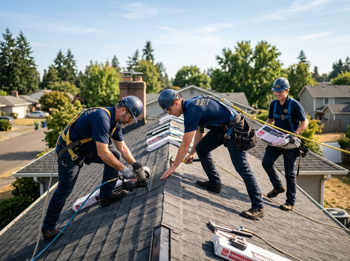 Summit Roof Pros team